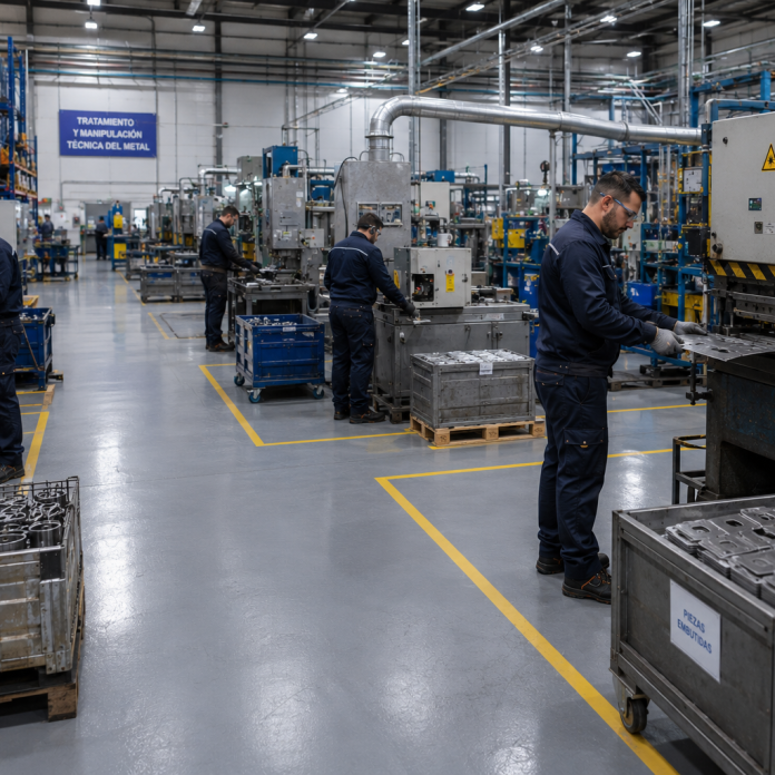 Tratamientos y Manipulación Técnica del Metal en Huesca